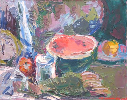 Nature morte de Noël.