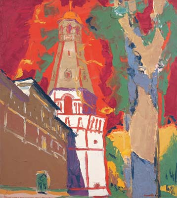 Monastère Simonov à Moscou. Mémoire des ancêtres.