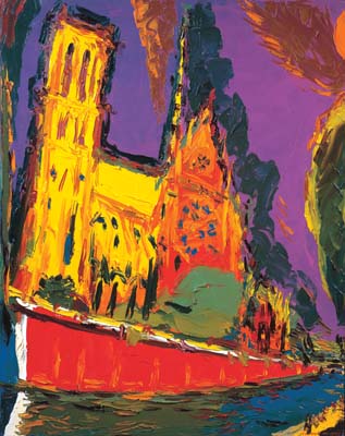 Une journée éblouissante. Notre-Dame de Paris.
