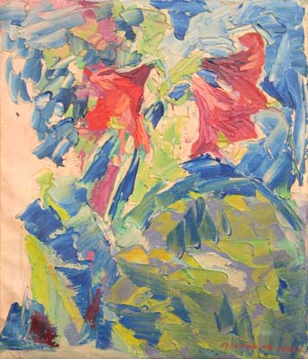 Amaryllis. Petite fleur rouge. Amaryllis. Petite fleur rouge.