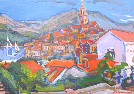 La vieille ville. Korčula.
