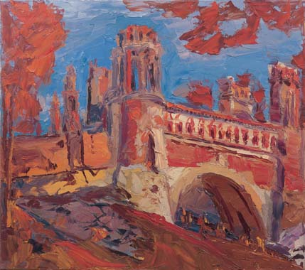 Une belle journée à Tsaritsyno.