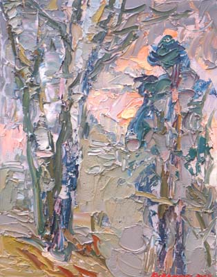 Soirée d'hiver.