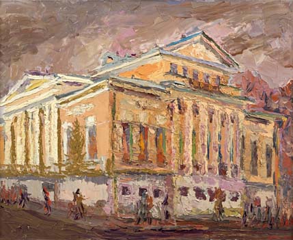 Au début de l'année. Musée Pouchkine à Moscou.