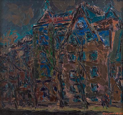 Moscou qui s'en va. Maison de Pertsov (qui abritait l'atelier du peintre Kouprine).